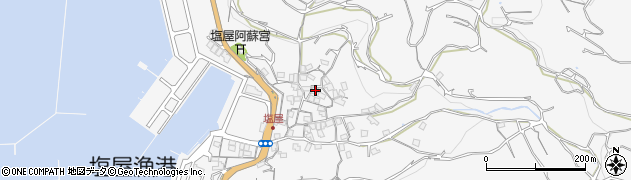 熊本県熊本市西区河内町河内1209周辺の地図