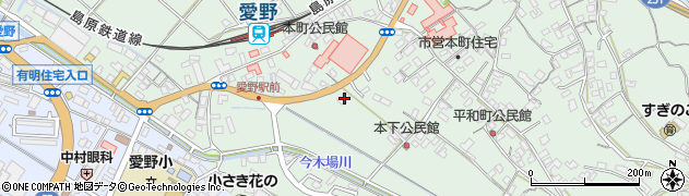 長崎県雲仙市愛野町甲3803周辺の地図
