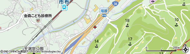 セキスイハイム九州株式会社　ツーユー住宅展示場周辺の地図