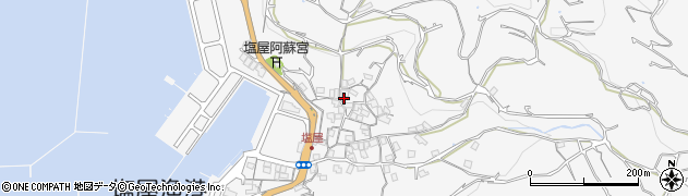 熊本県熊本市西区河内町河内1213周辺の地図