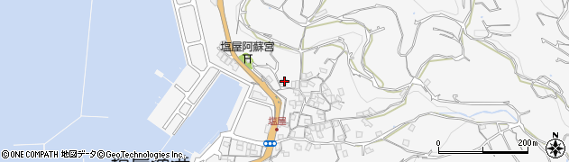 熊本県熊本市西区河内町河内1444周辺の地図