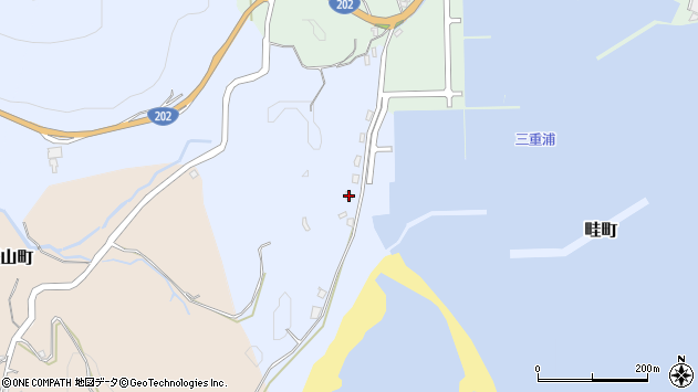 〒851-2201 長崎県長崎市畦町の地図