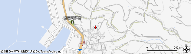 熊本県熊本市西区河内町河内1235周辺の地図