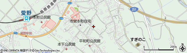 長崎県雲仙市愛野町甲341周辺の地図