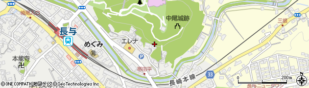 長崎県長与町（西彼杵郡）吉無田郷周辺の地図