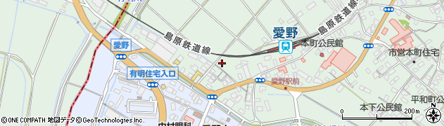 長崎県雲仙市愛野町甲4001周辺の地図