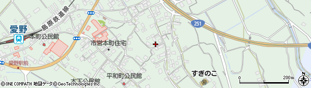 長崎県雲仙市愛野町甲511周辺の地図