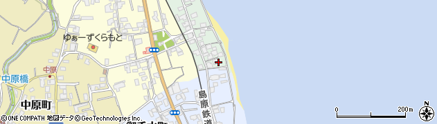 長崎県島原市三会町1756周辺の地図