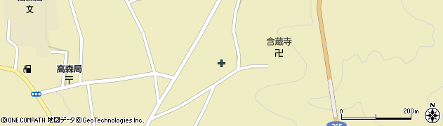 熊本県阿蘇郡高森町高森1858周辺の地図