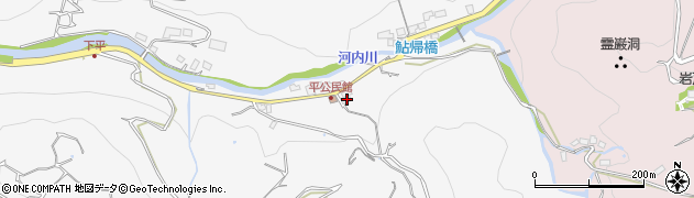 熊本県熊本市西区河内町河内9周辺の地図