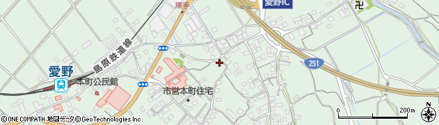 長崎県雲仙市愛野町甲351周辺の地図