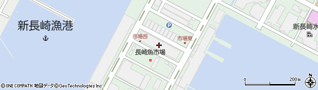 株式会社日野商店　魚市場営業所周辺の地図