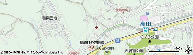 社団法人長崎県食品衛生協会　食品環境検査センター周辺の地図