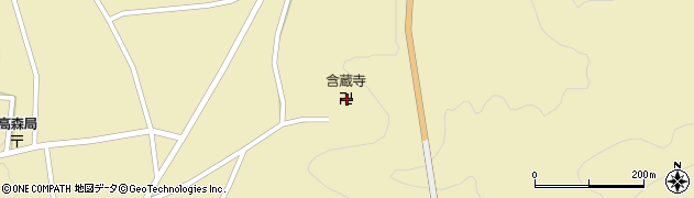 熊本県阿蘇郡高森町高森1809周辺の地図