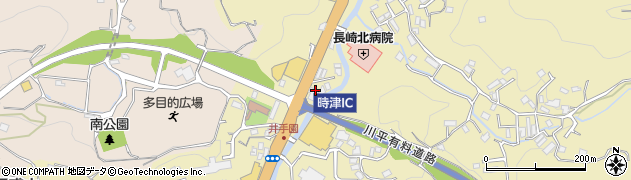 ＥＮＥＯＳ時津南ＳＳ周辺の地図