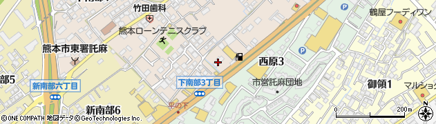 リコージャパン株式会社　熊本支社周辺の地図