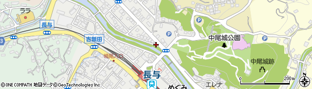 ハッピードライ長与駅前店周辺の地図
