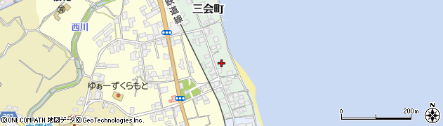 長崎県島原市三会町1737周辺の地図