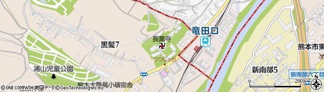 長薫寺周辺の地図