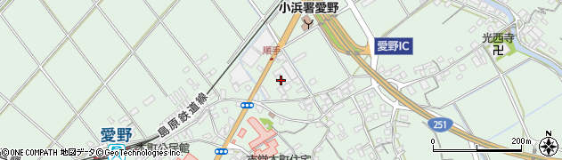 長崎県雲仙市愛野町甲4460周辺の地図