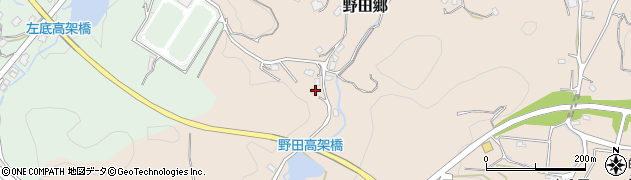 長崎県西彼杵郡時津町野田郷1244周辺の地図