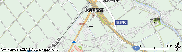 長崎県雲仙市愛野町甲4448周辺の地図