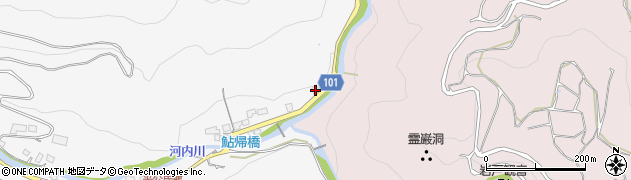熊本県熊本市西区河内町河内3279周辺の地図