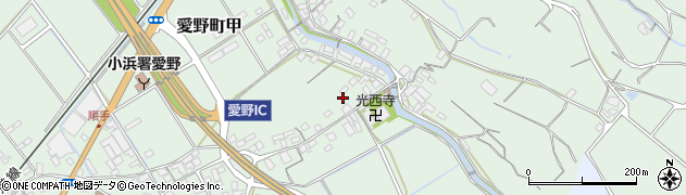 長崎県雲仙市愛野町甲276周辺の地図
