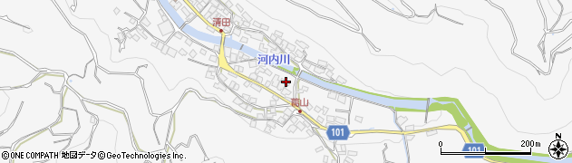 熊本県熊本市西区河内町河内1854周辺の地図
