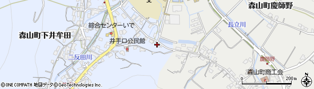 長崎県諫早市森山町下井牟田432周辺の地図