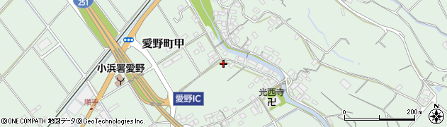 長崎県雲仙市愛野町甲234周辺の地図