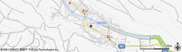 熊本県熊本市西区河内町河内1881周辺の地図