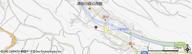 熊本県熊本市西区河内町河内1957周辺の地図