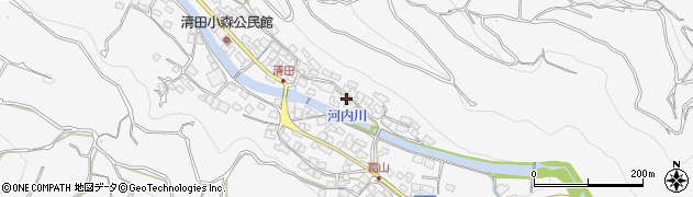 熊本県熊本市西区河内町河内3070周辺の地図