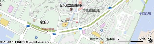 十八親和銀行長崎漁港支店周辺の地図