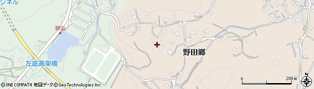 長崎県西彼杵郡時津町野田郷1489周辺の地図
