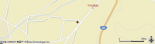 熊本県阿蘇郡高森町高森1902周辺の地図