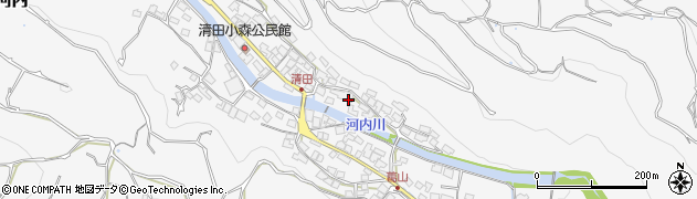 熊本県熊本市西区河内町河内3064周辺の地図