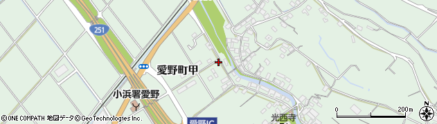 長崎県雲仙市愛野町甲4516周辺の地図
