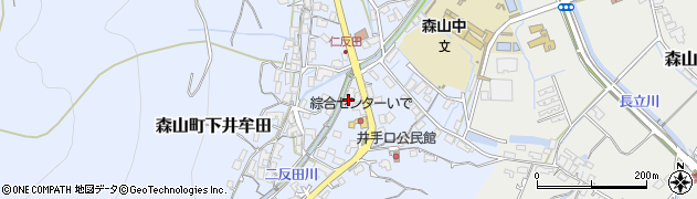 長崎県諫早市森山町下井牟田485周辺の地図