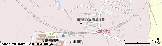 長崎刑務所　作業課周辺の地図