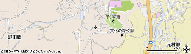 長崎県西彼杵郡時津町野田郷206周辺の地図