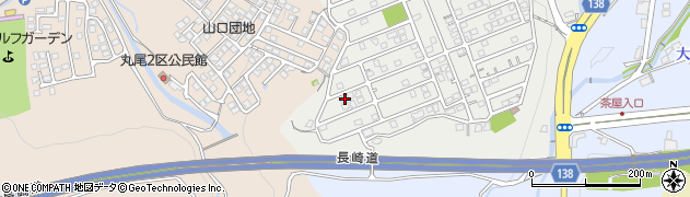 長崎県諫早市久山台80周辺の地図