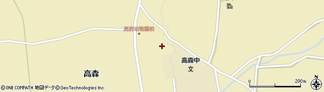 熊本県阿蘇郡高森町高森1951周辺の地図