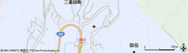 長崎県長崎市三重田町2771周辺の地図