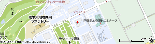 株式会社マイスティア　益城本社周辺の地図