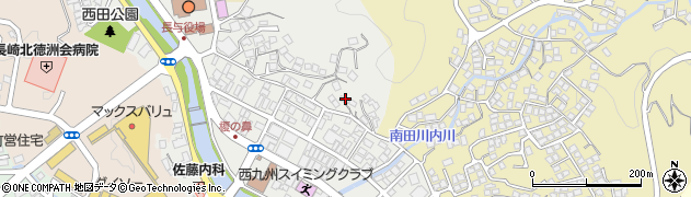 長崎県西彼杵郡長与町嬉里郷500周辺の地図