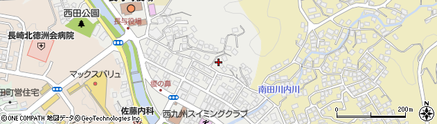 長崎県西彼杵郡長与町嬉里郷533周辺の地図
