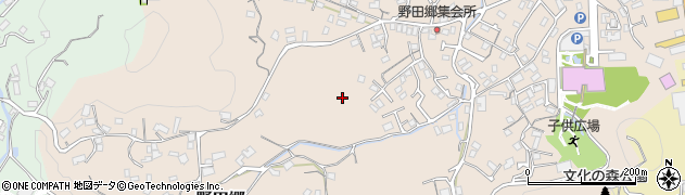 長崎県西彼杵郡時津町野田郷周辺の地図