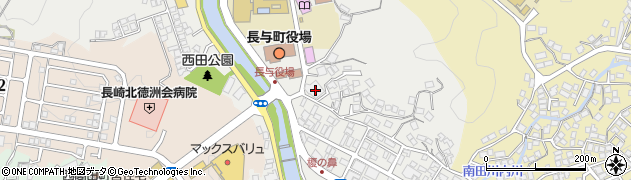 長崎県西彼杵郡長与町嬉里郷642周辺の地図